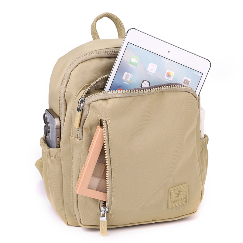 Canvas Backpack Casual - حقيبة ظهر للسفر مقاومة للماء للنساء