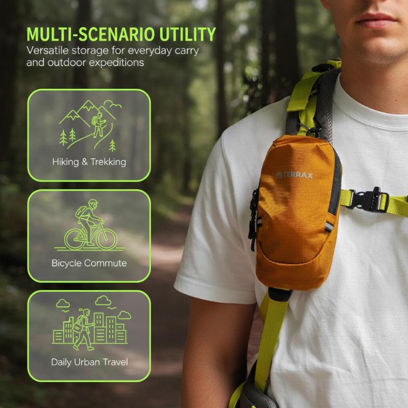 Hiking Backpack Waterproof - حقيبة ذراع متعددة الاستخدامات لجميع الفصول،
