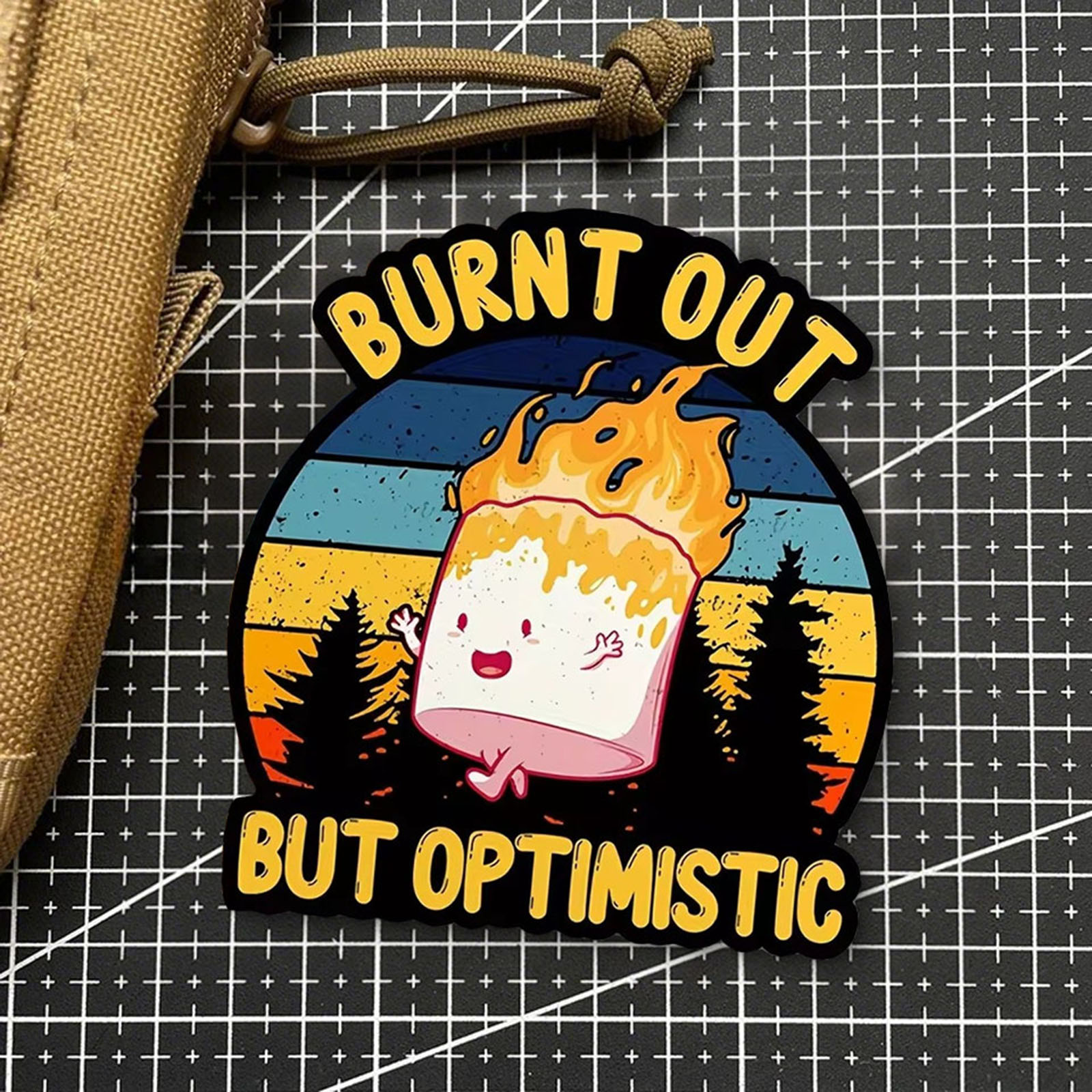 حرق ولكن بقع تكتيكية متفائلة م - مراجعة Urban Backpack Tactical وسعره