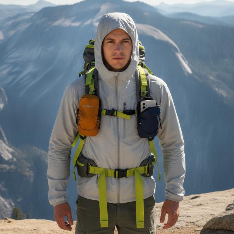 حقيبة ذراع متعددة الاستخدامات  - مراجعة Hiking Backpack Waterproof وسعره