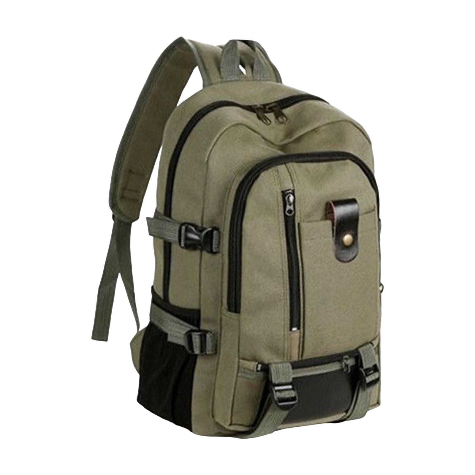 حقيبة ظهر كبيرة من القماش، منا - مراجعة Canvas Backpack Casual وسعره